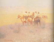 Frederic Remington Evening in the Desert (mk43) painting